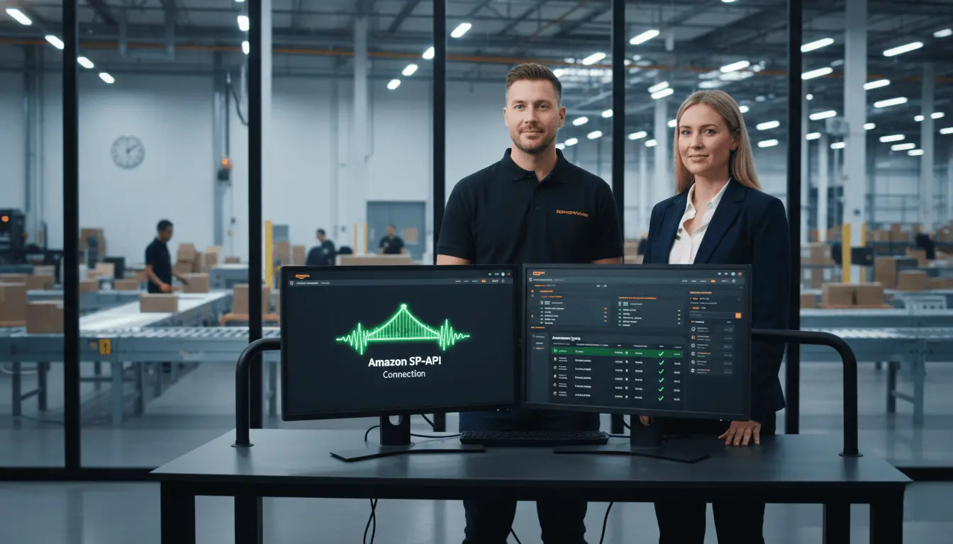 Amazon SP-API order management integration dashboard for fulfilment case study