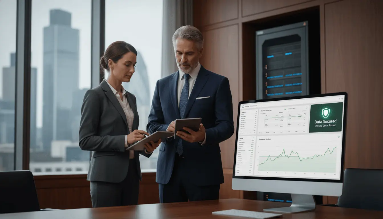 Secure financial advisory client portfolio dashboard for case study