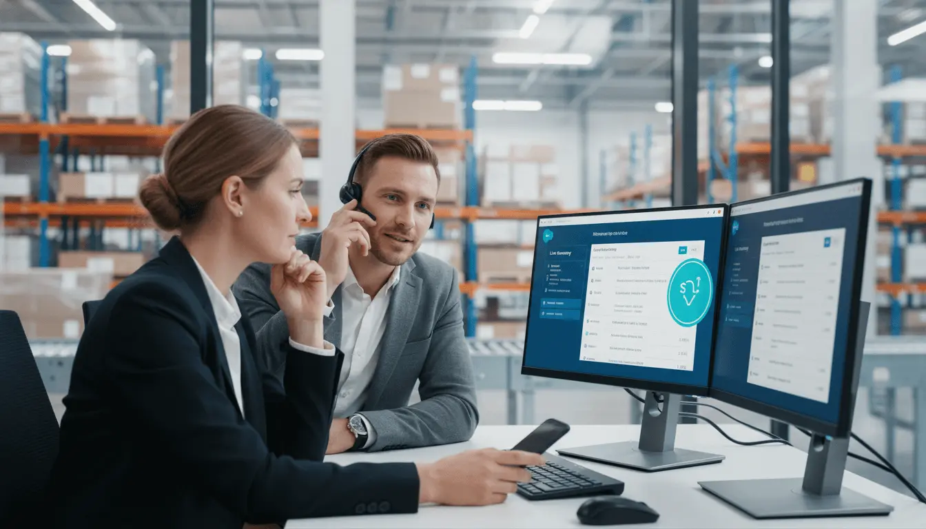 Salesforce integration dashboard for B2B wholesale distributor case study